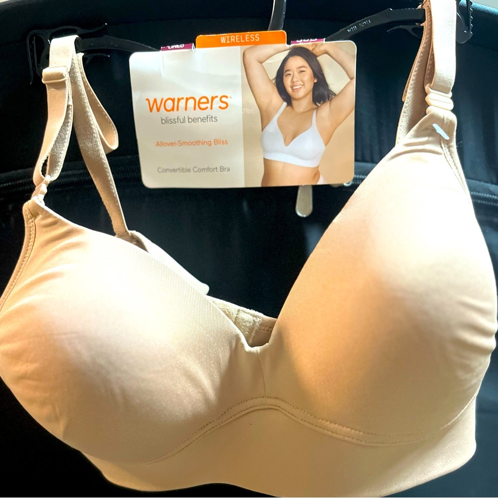 Nude wireless bra